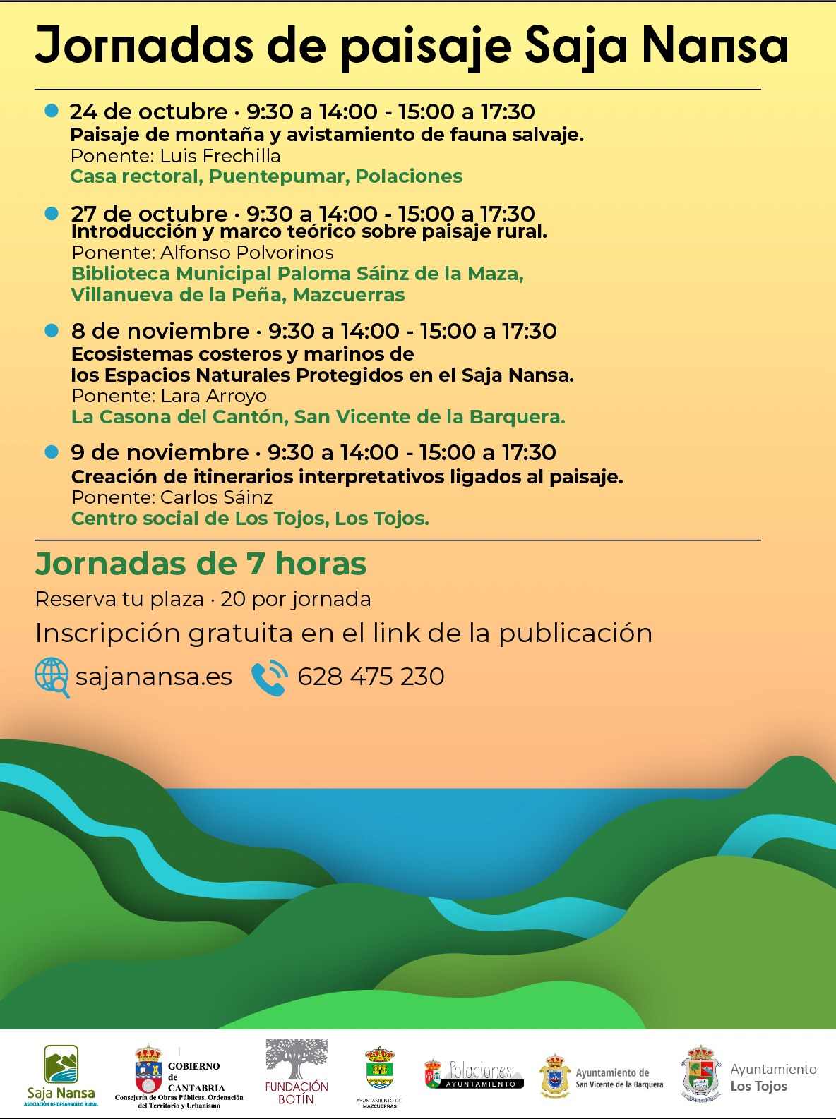 JORNADAS DE PAISAJE SAJA NANSA